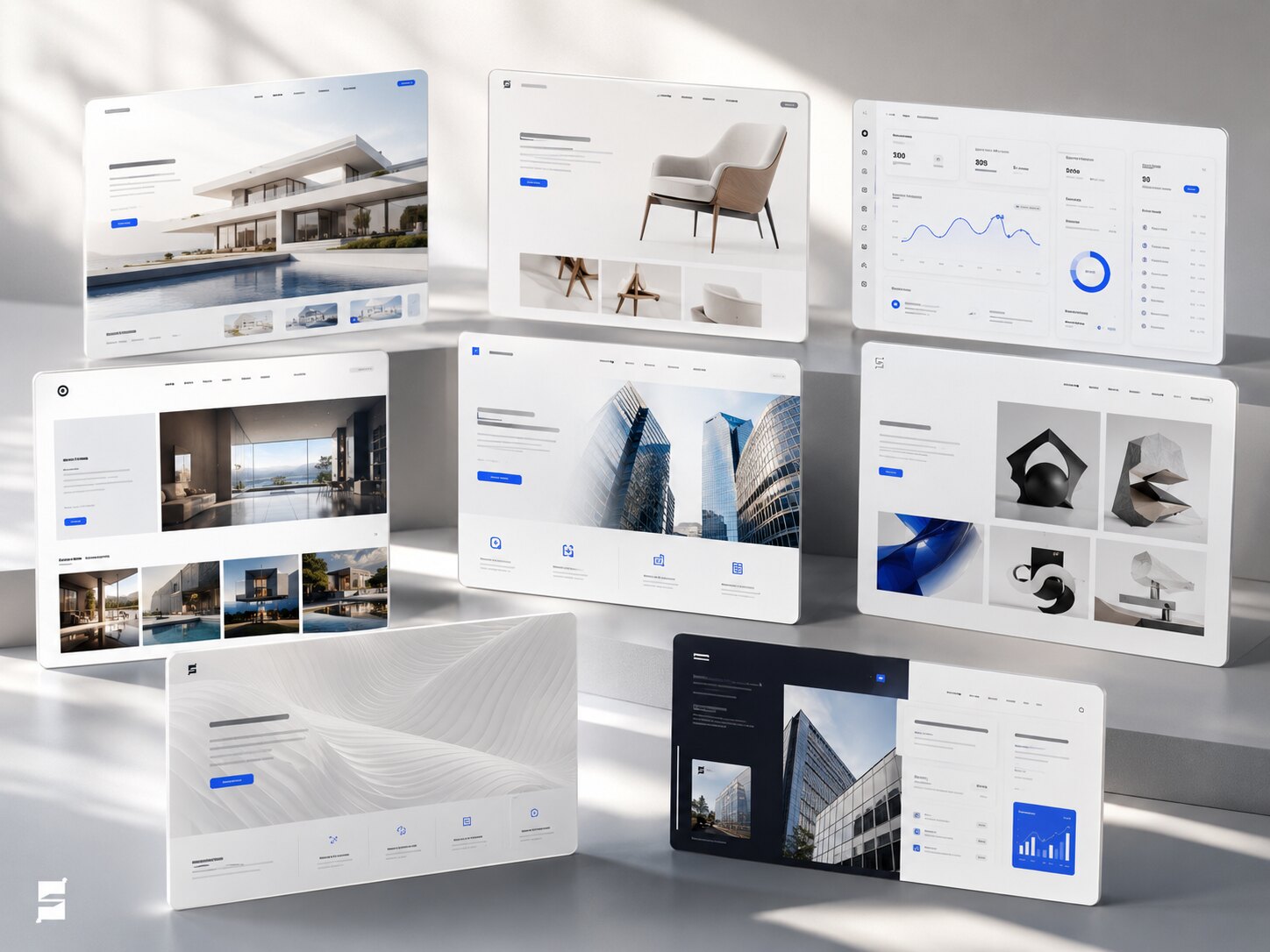 Responsive Website-Gestaltung auf Desktop, Tablet und Smartphone